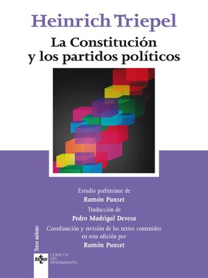 cover image of La Constitución y los partidos políticos